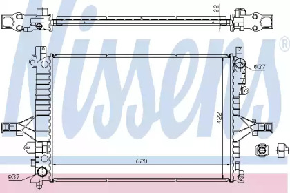 Теплообменник NISSENS 65558A