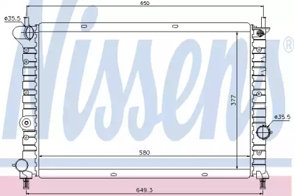 Теплообменник NISSENS 68803