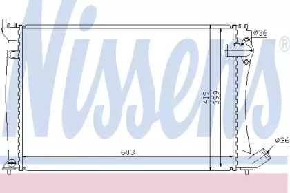 Теплообменник NISSENS 61386