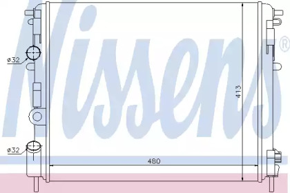 Теплообменник NISSENS 63809