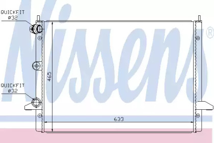 Теплообменник NISSENS 67303