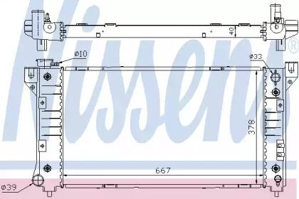 Теплообменник NISSENS 60999A