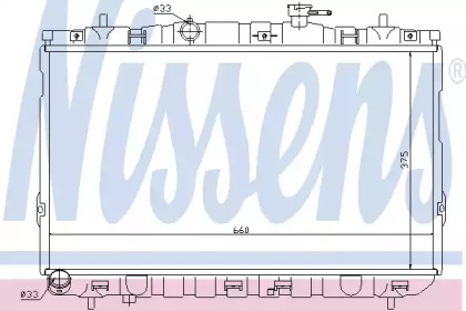 Теплообменник NISSENS 67494