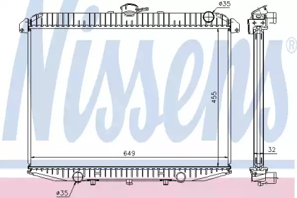 Теплообменник NISSENS 62069A