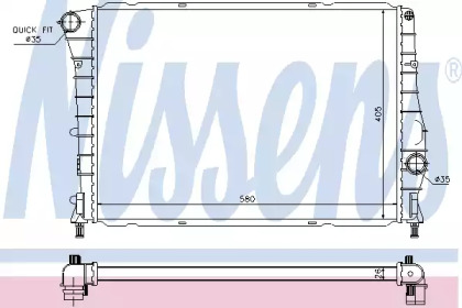 Теплообменник NISSENS 60059