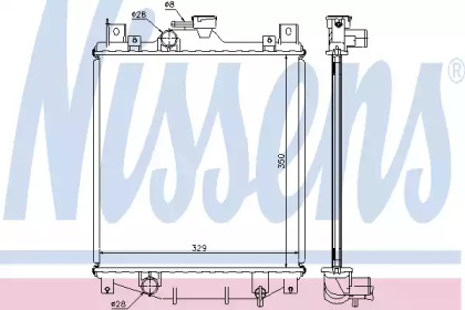 Теплообменник NISSENS 64173A