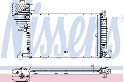 Теплообменник NISSENS 62519A