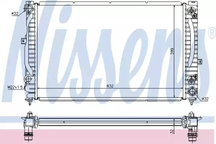 Теплообменник NISSENS 60228A