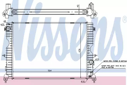 Теплообменник NISSENS 64312A