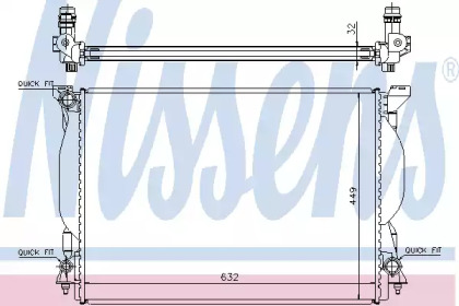 Теплообменник NISSENS 60306A