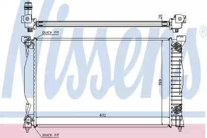 Теплообменник NISSENS 60305A