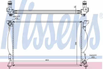 Теплообменник NISSENS 60301A