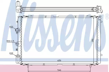 Теплообменник NISSENS 63796