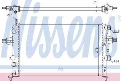 Теплообменник NISSENS 63091