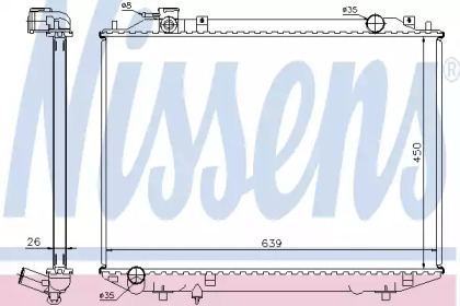 Теплообменник NISSENS 62246A