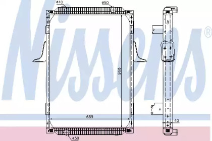 Теплообменник NISSENS 63787A