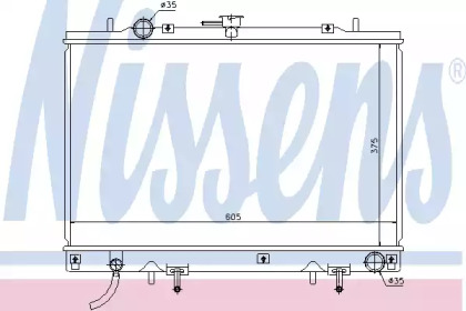 Теплообменник NISSENS 68157