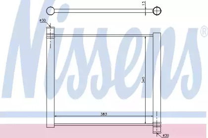 Теплообменник NISSENS 68450