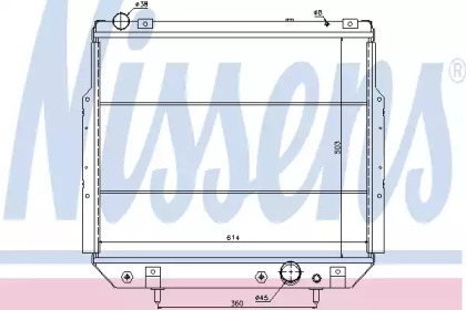 Теплообменник NISSENS 61013