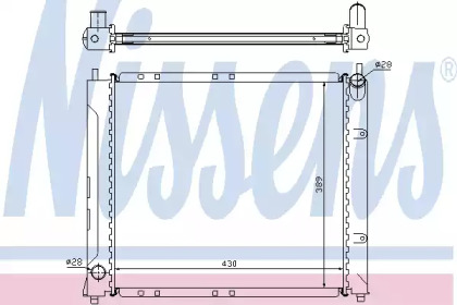 Теплообменник NISSENS 64217A