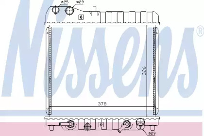 Теплообменник NISSENS 68111