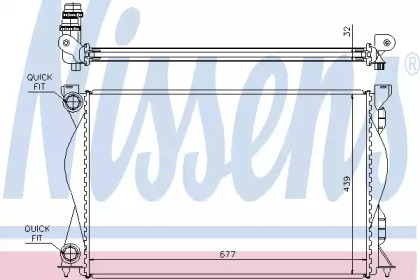 Теплообменник NISSENS 60235A