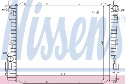 Теплообменник NISSENS 69222