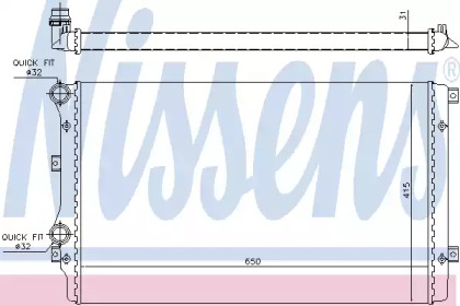 Теплообменник NISSENS 65280A