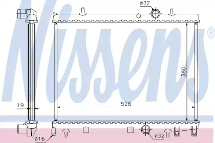 Теплообменник NISSENS 63504