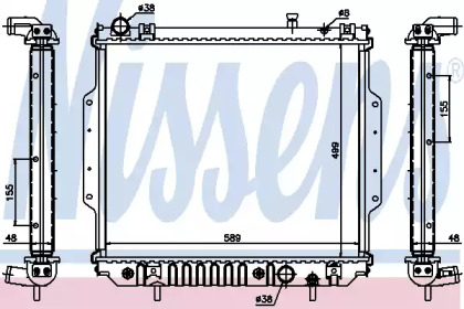 Теплообменник NISSENS 61020A