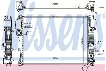 Теплообменник NISSENS 67107A