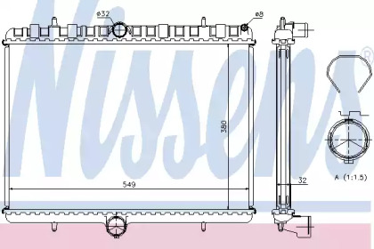 Теплообменник NISSENS 63621A