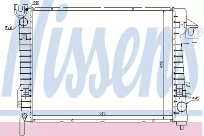 Теплообменник NISSENS 69017