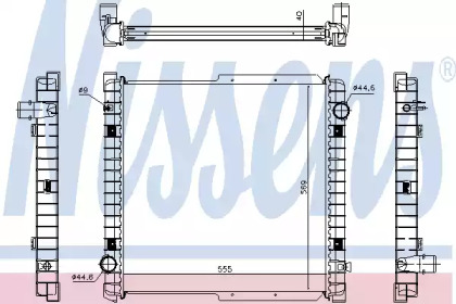 Теплообменник NISSENS 63333