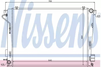 Теплообменник NISSENS 67069