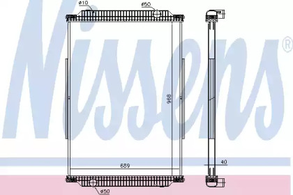 Теплообменник NISSENS 637870