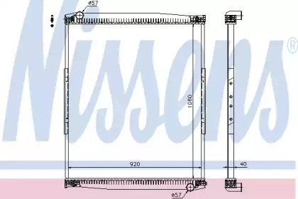 Теплообменник NISSENS 67258