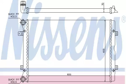 Теплообменник NISSENS 65014