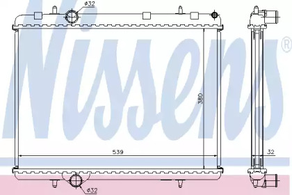 Теплообменник NISSENS 636006