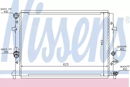 Теплообменник NISSENS 65295