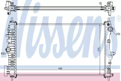 Теплообменник NISSENS 630714