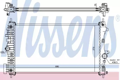 Теплообменник NISSENS 630717