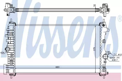 Теплообменник NISSENS 630718