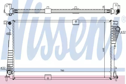 Теплообменник NISSENS 630709