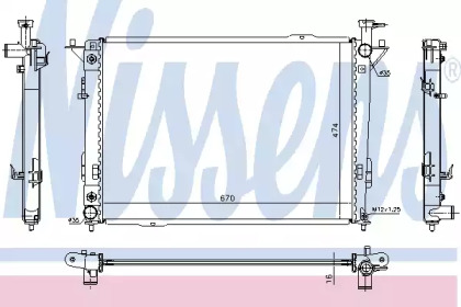 Теплообменник NISSENS 67521