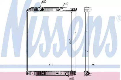 Теплообменник NISSENS 671650