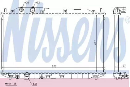 Теплообменник NISSENS 68143