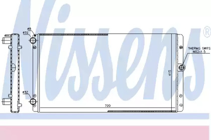 Теплообменник NISSENS 65301