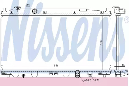 Теплообменник NISSENS 68150