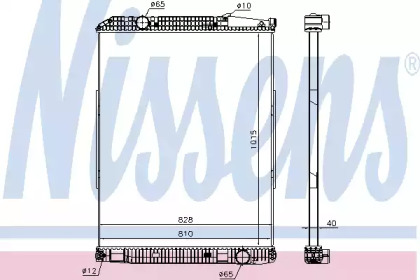 Теплообменник NISSENS 671690